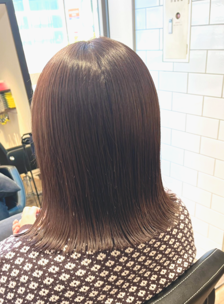 切りっぱなしボブ