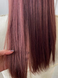 ピンクブリーチカラー