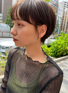 丸みショートボブ
